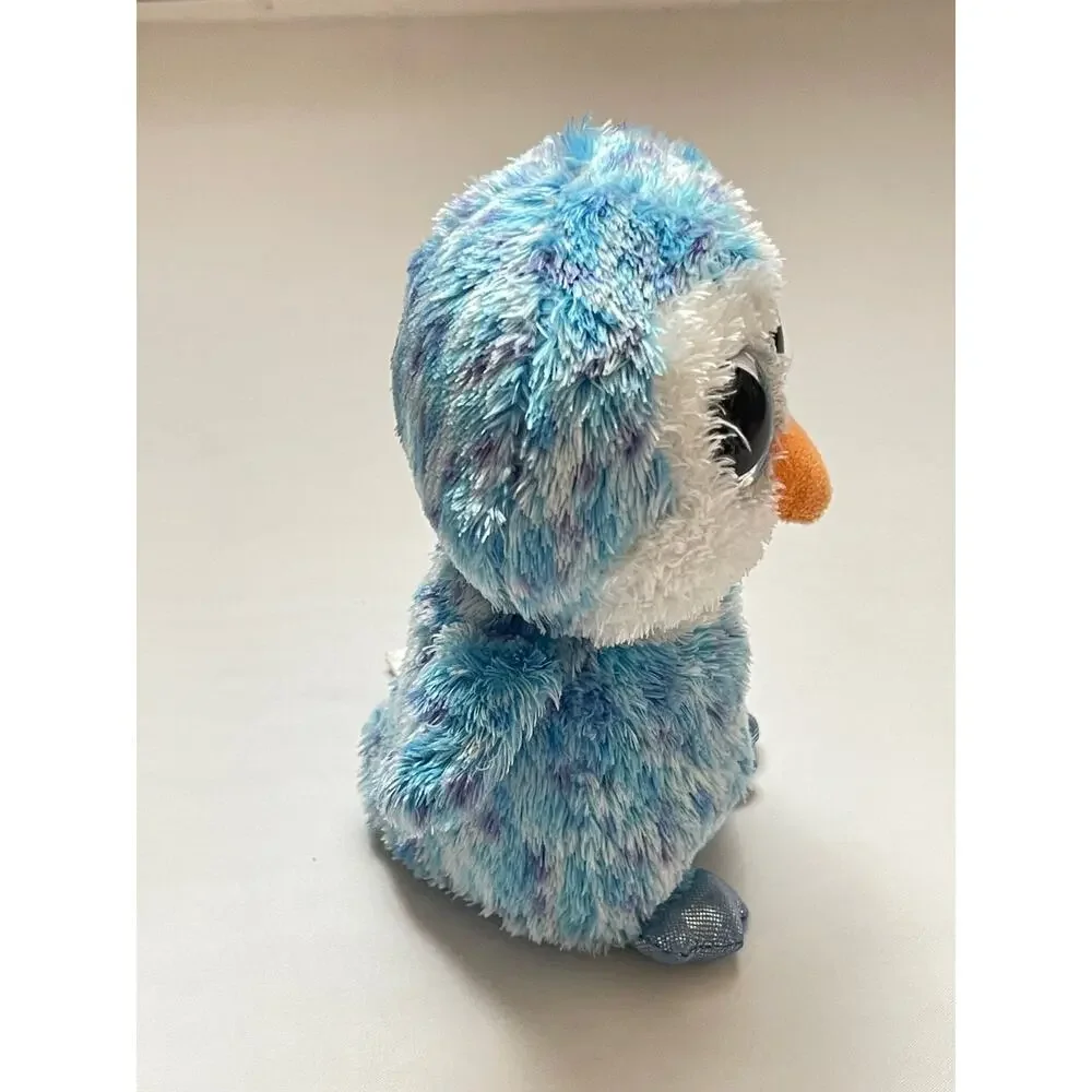 Plush by TY Beanies Penguin Ice Cube 6” Retired